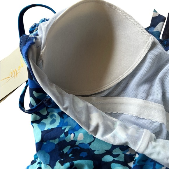 Gottex One-Piece Swimsuit Size 8 NWT - Picture 10 of 12